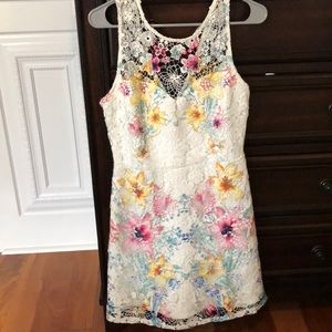 Lipsy London Lace floral dress 8